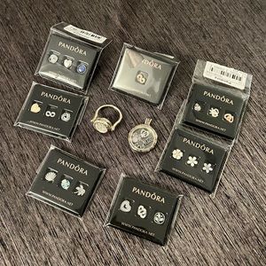 Pandora ring and pendant with small fillings